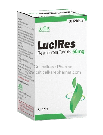 Lucires Resmetirom 60mg Tablets 30's