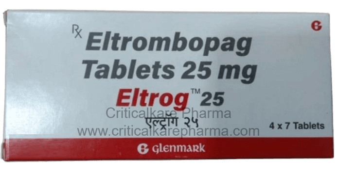 Eltrog Eltrombopag 25mg Tablets 7's