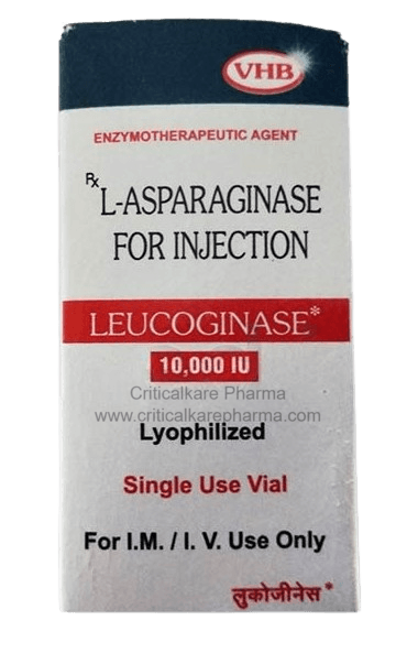 Leucoginase Asparaginase 10000IU Injection 1's