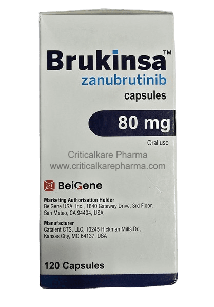Brukinsa Zanubrutinib 80mg Capsules 120's