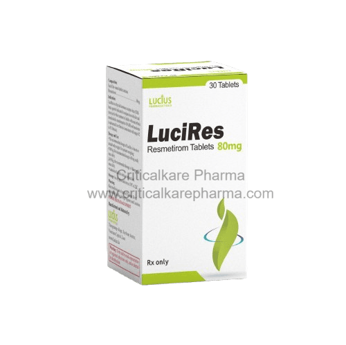 Lucires Resmetirom 80mg Tablets 30's