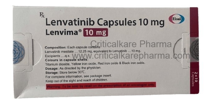 Lenvima Lenvatinib 10mg Capsules 10's