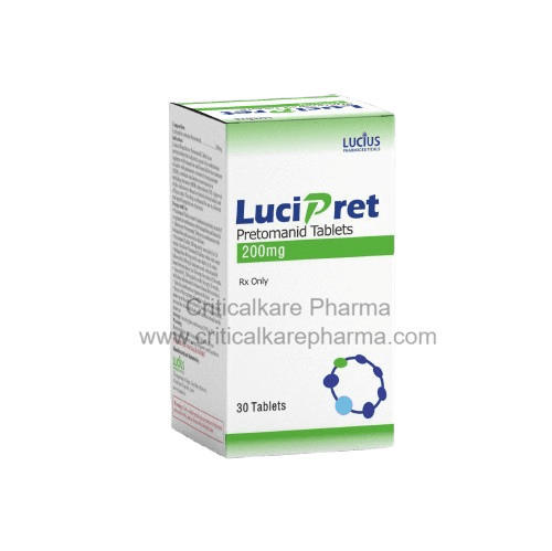 Lucipret Pretomanid 200mg Tablets 30's