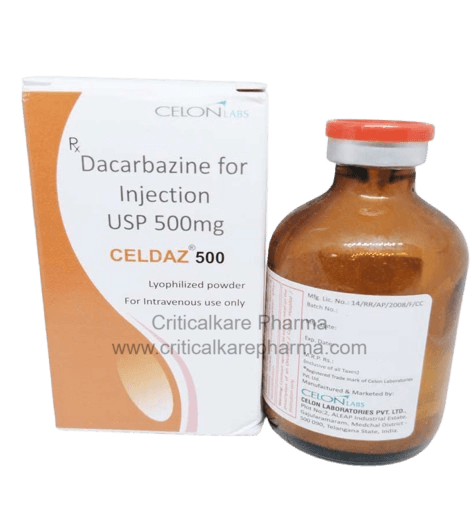 Celdaz Dacarbazine 200mg Injection Injection Vial 1's