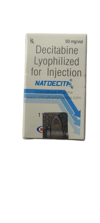 Natdecita Decitabine 50mg Injection Vial 1's