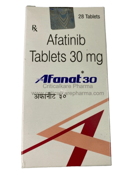 Afanat Afatinib 30mg Tablet 28's