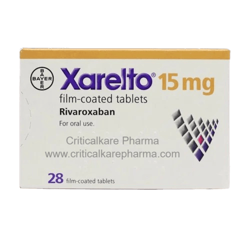 Xarelto Rivaroxaban 15mg Tablet 28's