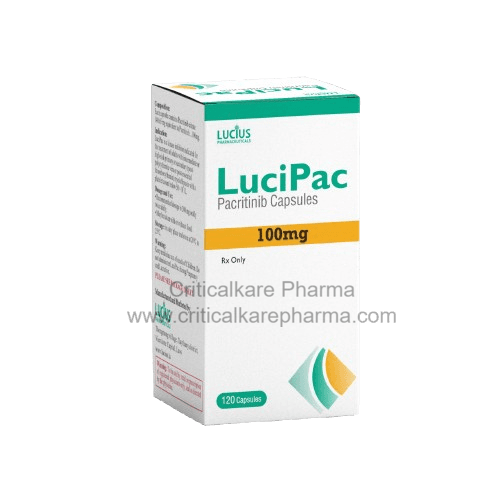 Lucipac Pacritinib 100mg Capsules 100's
