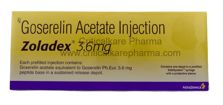Zoladex Goserelin Acetate 3.6mg Injection PFS 1's