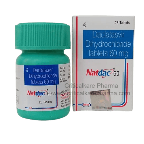 Natdac Daclatasvir 60mg Tablets 28's