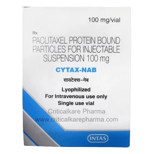 Cytax NAB Paclitaxel 100mg Injection Vial 1's