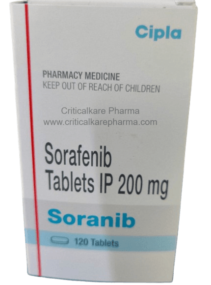 Soranib Sorafenib 200mg Tablets 120's
