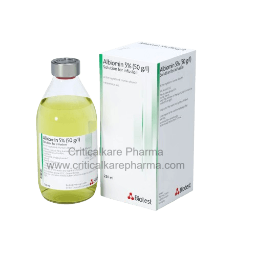 Albiomin Human Albumin 5% Injection 250ml 1's