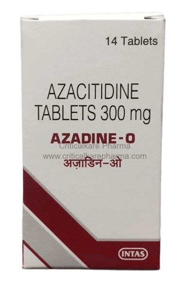 Azadine O Azacitidine 300mg Tablet 14's