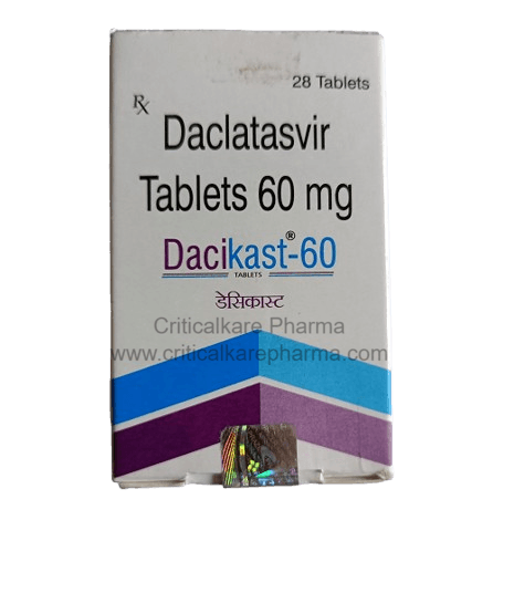 Dacikast Daclatasvir 60mg Tablets 28's