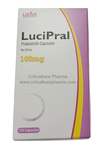 Lucipral Pralsetinib 100mg Capsules 120's