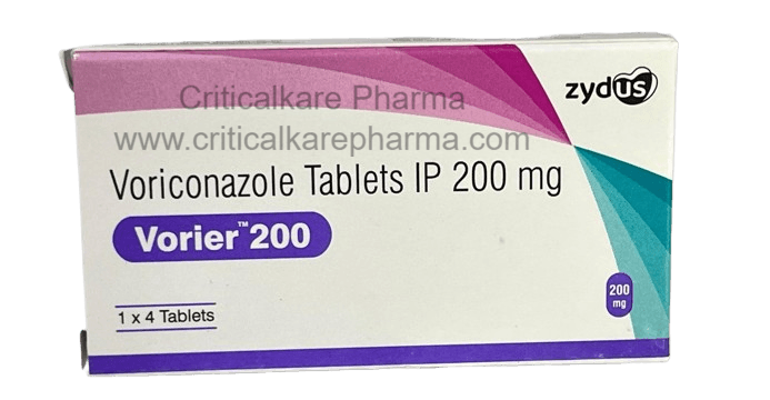 Vorier Voriconazole 200mg Tablets 4's