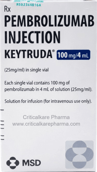 Keytruda Pembrolizumab 100mg Injection