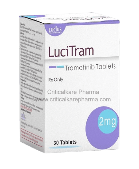 Lucitram Trametinib 2mg Tablets 30's