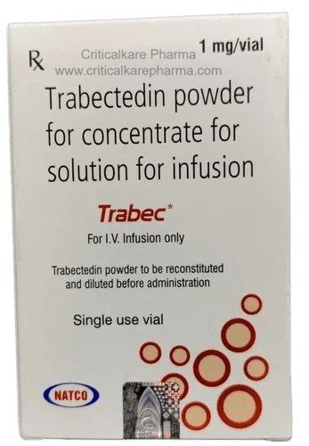 Trabec Trabectedin 1mg Infusion 1's