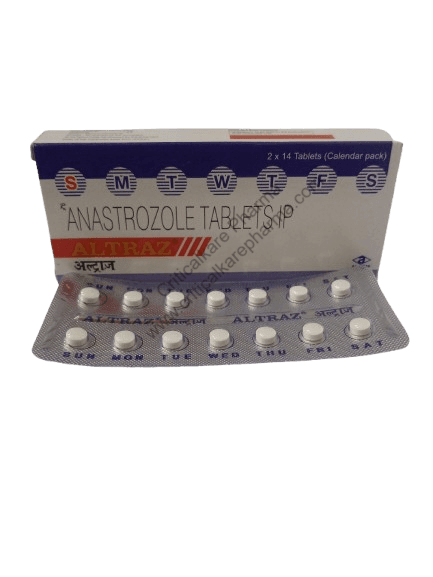 Altraz Anastrozole 1mg Tablets 14's