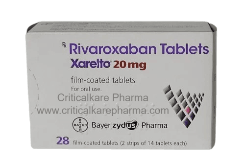 Xarelto Rivaroxaban 20mg Tablet 28's
