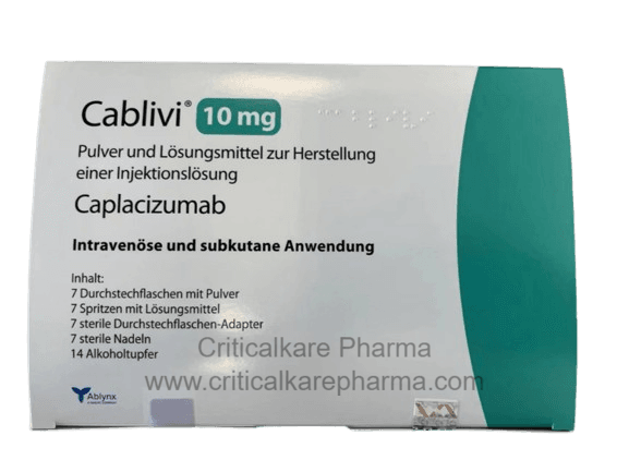 Cablivi Caplacizumab 10mg Injection 1's