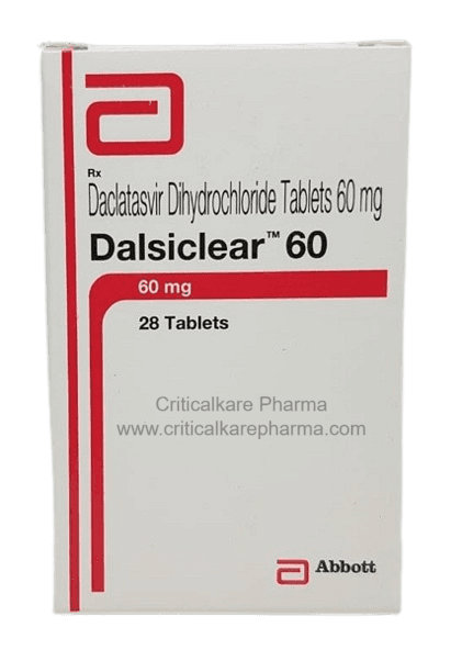 Dalsiclear Daclatasvir 60mg Tablets 28's