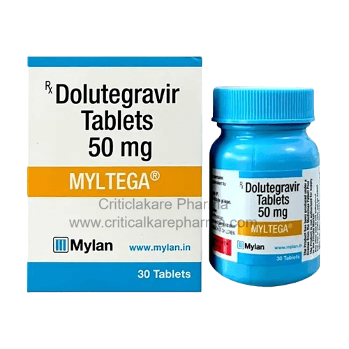 Myltega Dolutegravir 50mg Tablets 30's