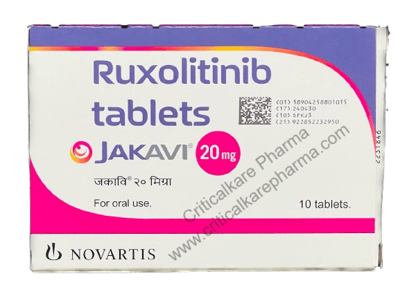 Jakavi Ruxolitinib 20mg Tablets 10's