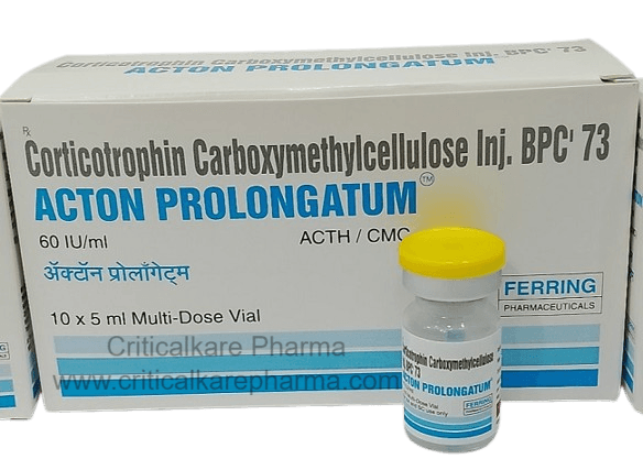 Acton Prolongatum Corticotropin 60IU Injection Vial 1's