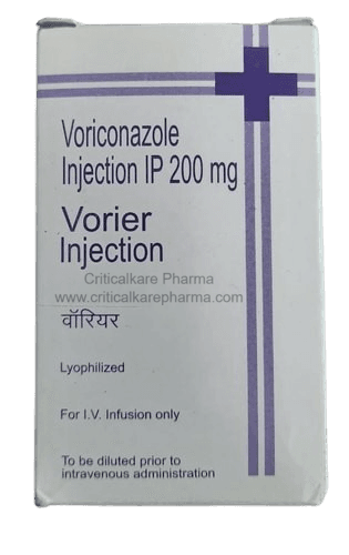 Vorier Voriconazole 200mg Injection 1's