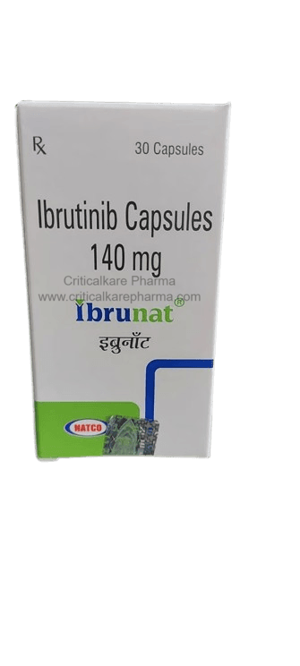 Ibrunat Ibrutinib 140mg Capsules 30's
