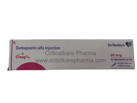 Cresp Darbepoetin Alfa 60mcg Injection PFS 1's
