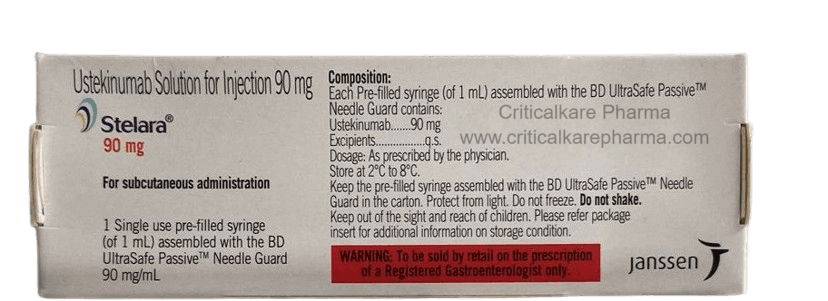 Stelara Ustekinumab 90mg Injection PFS