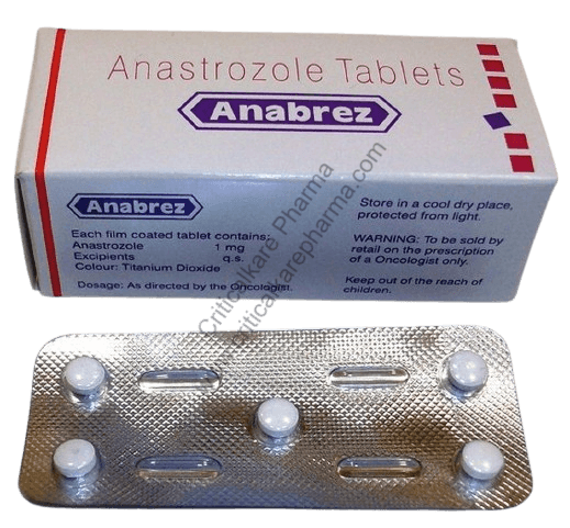Anabrez Anastrozole 1mg Tablets 5's