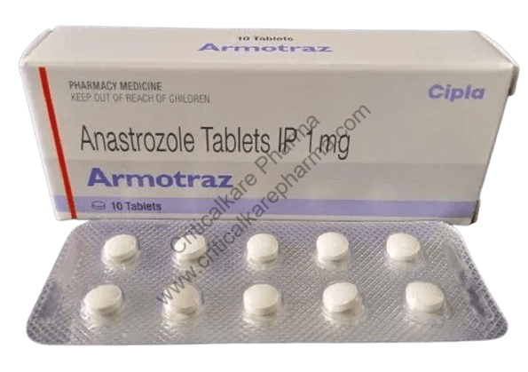 Armotraz Anastrozole 1mg Tablets 10's