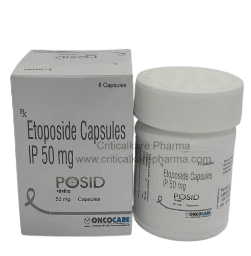 Posid Etoposide 50mg Capsules 8's