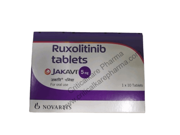 Jakavi Ruxolitinib 5mg Tablets 10's
