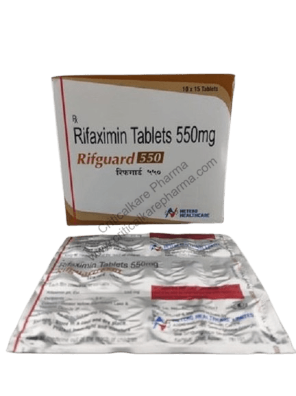 Rifguard Rifaximin 550mg Tablet 15's