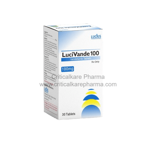 Lucivande Vandetanib 100mg Tablets 30's