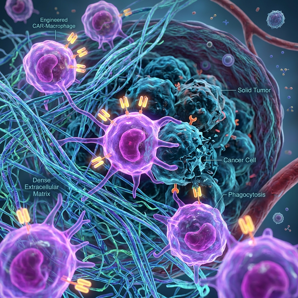 CAR Macrophage Developments in Targeting Refractory Solid Tumors
