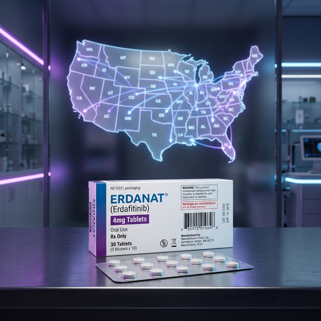Erdanat Erdafitinib 4mg Sourcing FDA Personal Importation and Bladder Cancer Therapy in USA 2026