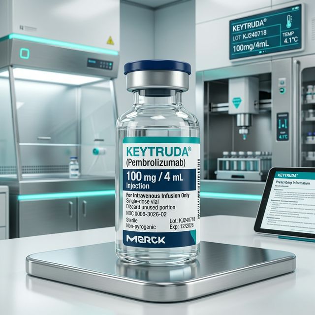 Keytruda Pembrolizumab 100mg Transforming the Standard of Care in 2026