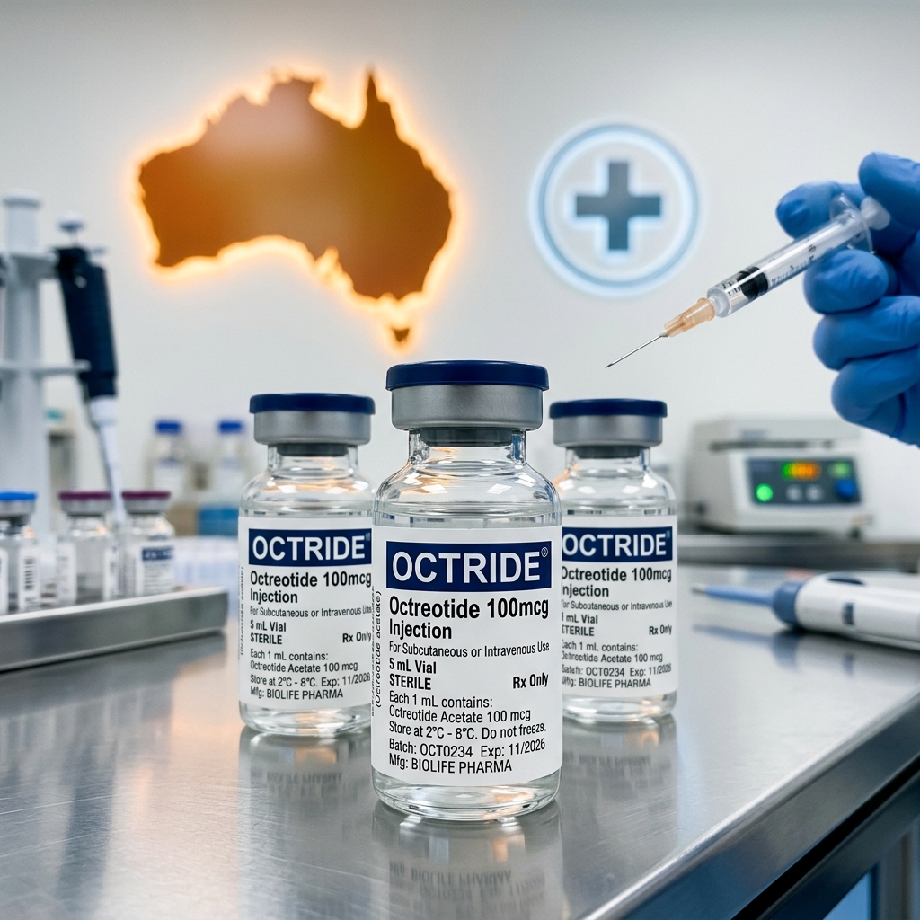 Octride Octreotide 100mcg Australia TGA Personal Importation and Acromegaly Management in 2026