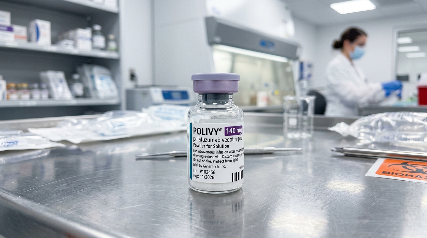Polivy Polatuzumab Vedotin 140mg ADC DLBCL Frontline Therapy Clinical Review 2026